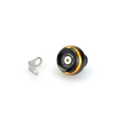 PUIG ENGINE OIL CAP TRACK FOR KTM COLOR GOLD - COD. 20348O - Material: black anodized aluminum with colored ring.