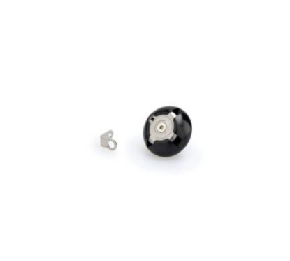 Bouchon d'huile moteur Puig pour Triumph couleur noire cod 3760n materiau aluminium anodise noir avec anneau colore
