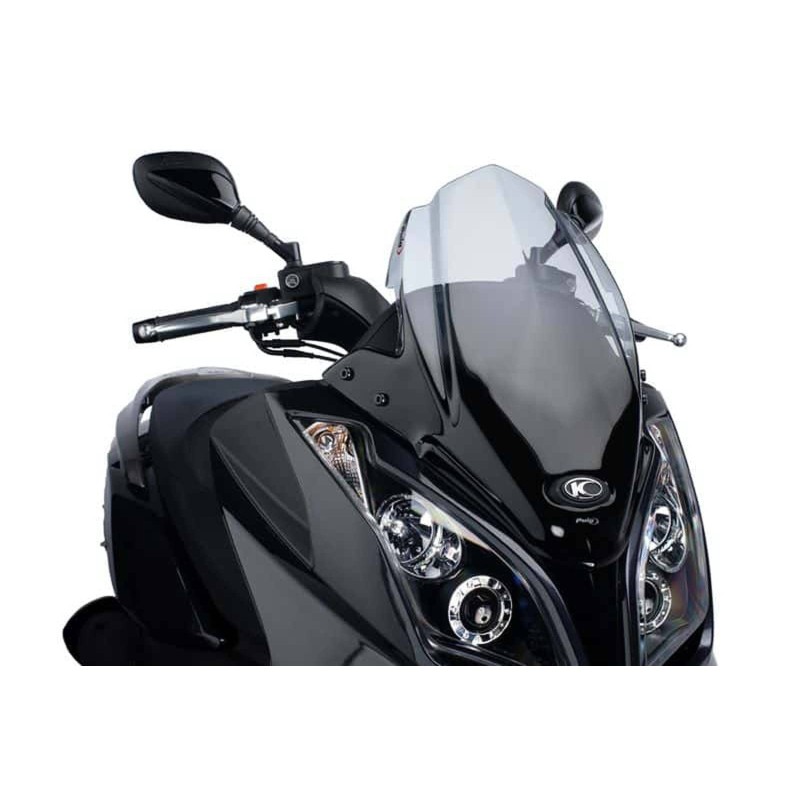 PUIG CUPOLINO V-TECH LINE SPORT PER KYMCO SUPERDINK 300I ANNO 09'-14' COLORE FUME CHIARO