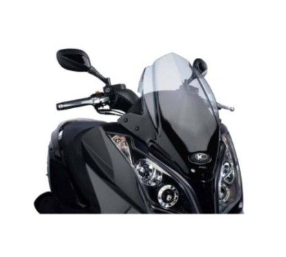 puig windshield v tech line sport for kymco superdink 300i 09 14 light smoke