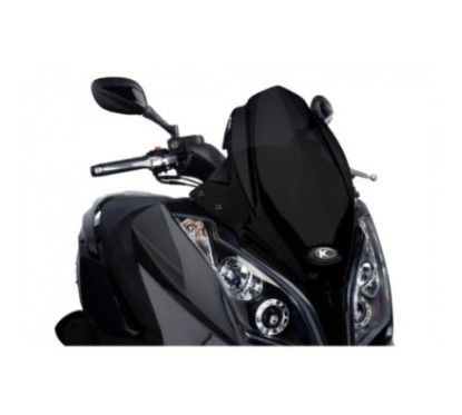 puig windshield v tech line sport for kymco superdink 300i 09 14 black