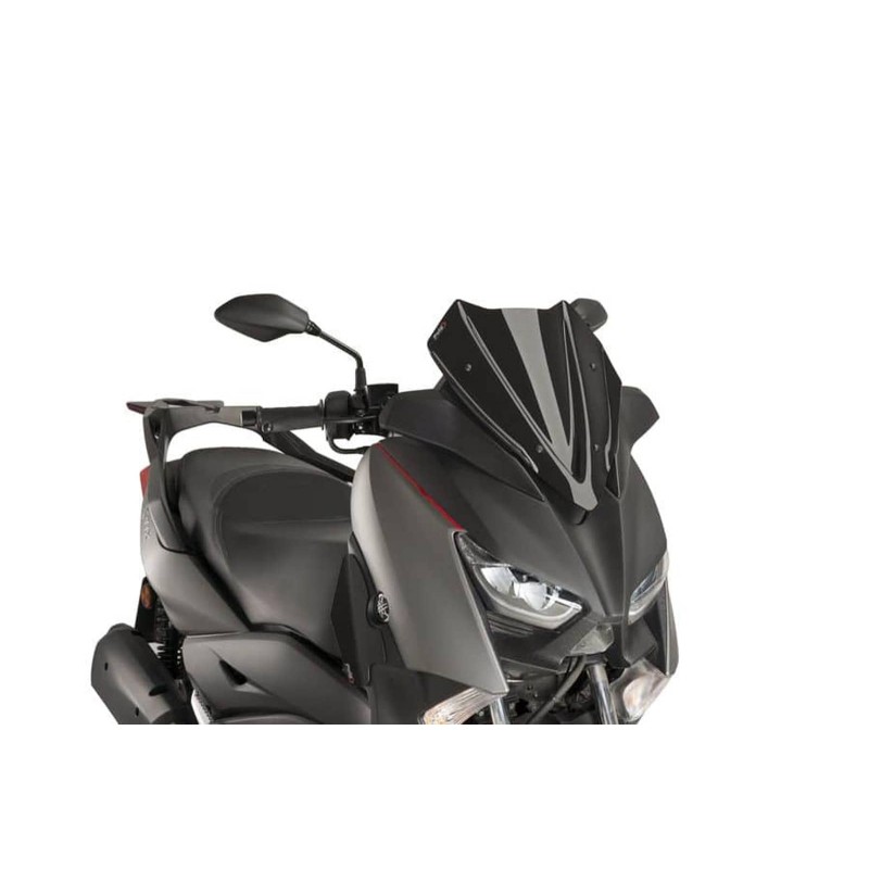 PUIG CUPOLINO V-TECH LINE SPORT PER YAMAHA X-MAX 125 ANNO 18-22 COLORE NERO