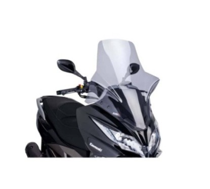 PUIG PARE - BRISE V-TECH LINE TOURING KAWASAKI J125 16-21 FUMEE CLAIR