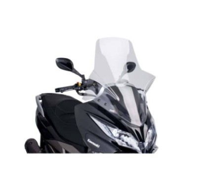 PUIG CUPOLINO V-TECH LINE TOURING KAWASAKI J125 16-21 TRASPARENTE