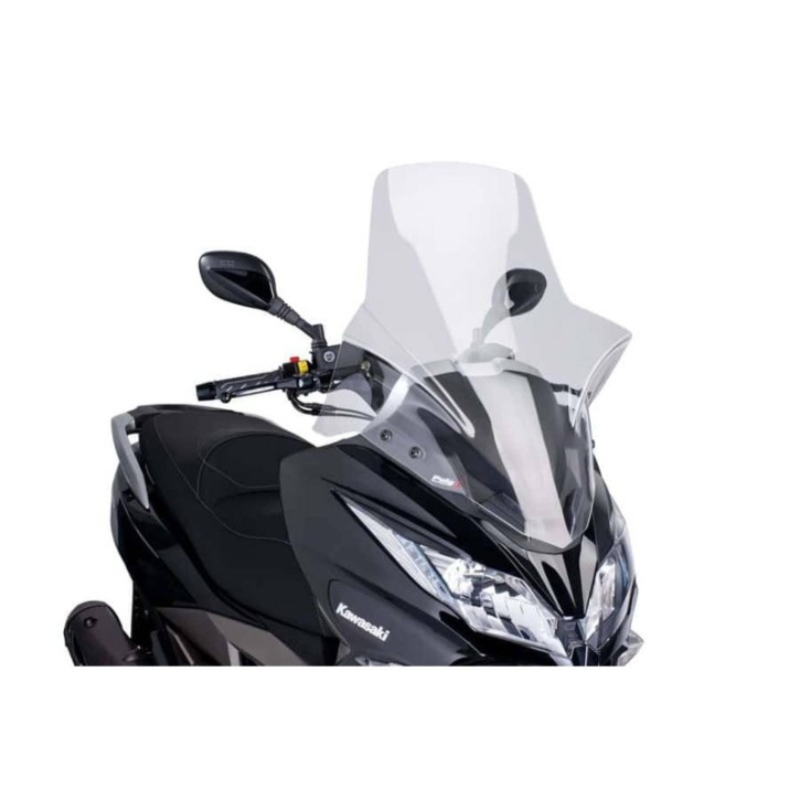 PUIG PARE - BRISE V-TECH LINE TOURING KAWASAKI J125 16-21 TRANSPARENT