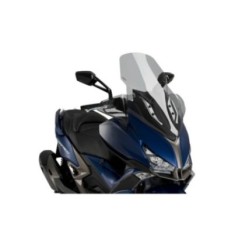 PUIG CUPOLINO V-TECH LINE TOURING PER KYMCO XCITING 400 S ANNO 19-23 COLORE FUME CHIARO