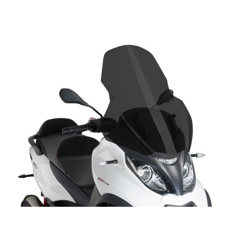 Puig Cupolino V Tech Line Touring fur Piaggio MP3 500 Business 18 20 dunkler Rauch
