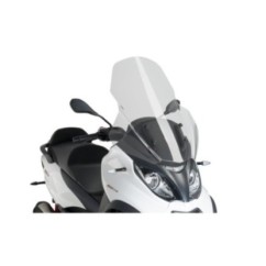 PUIG CUPOLINO V-TECH LINE TOURING PER PIAGGIO MP3 500 SPORT ANNO 18-20 COLORE TRASPARENTE