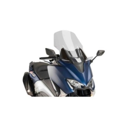 PUIG CUPOLINO V-TECH LINE TOURING YAMAHA T-MAX 530 DX/SX 17-19 FUME CHIARO