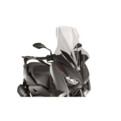 PUIG CUPOLINO V-TECH LINE TOURING PER YAMAHA X-MAX 125 ANNO 18-22 COLORE FUME CHIARO