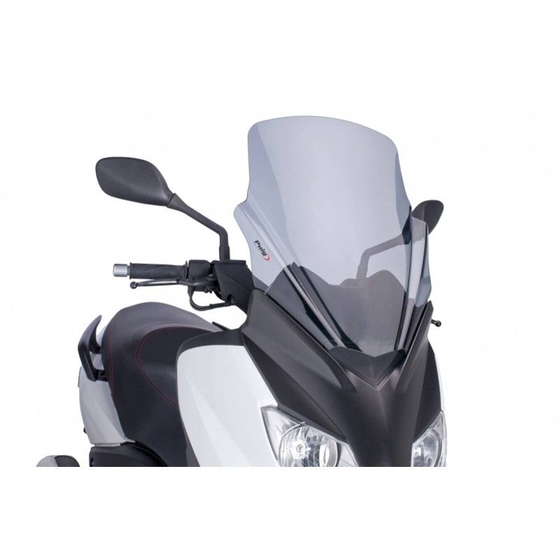 Pare-brise Puig V Tech Line Touring pour Yamaha X Max 250 10 13 fume clair