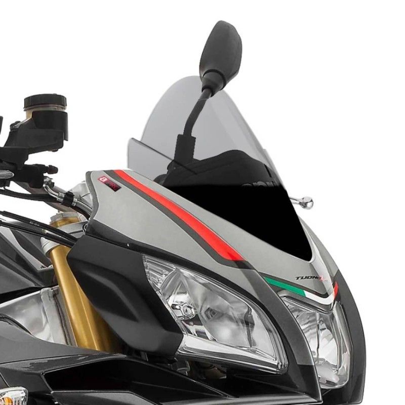 puig z racing windshield for aprilia tuono v4 rr factory 15 20 light smoke