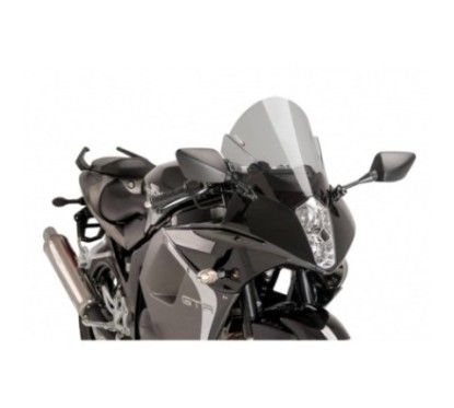 Parabrisas Puig Z Racing para Hyosung GT650 IR 13-20 ahumado claro