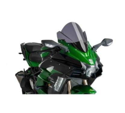 Parabrisas Puig Z Racing para Kawasaki Ninja H2 SX SE 22 23 ahumado oscuro 9704F