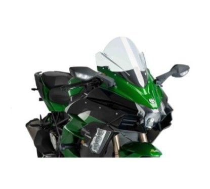 Parabrisas Puig Z Racing para Kawasaki Ninja H2 SX SE 22 23 transparente 9704W