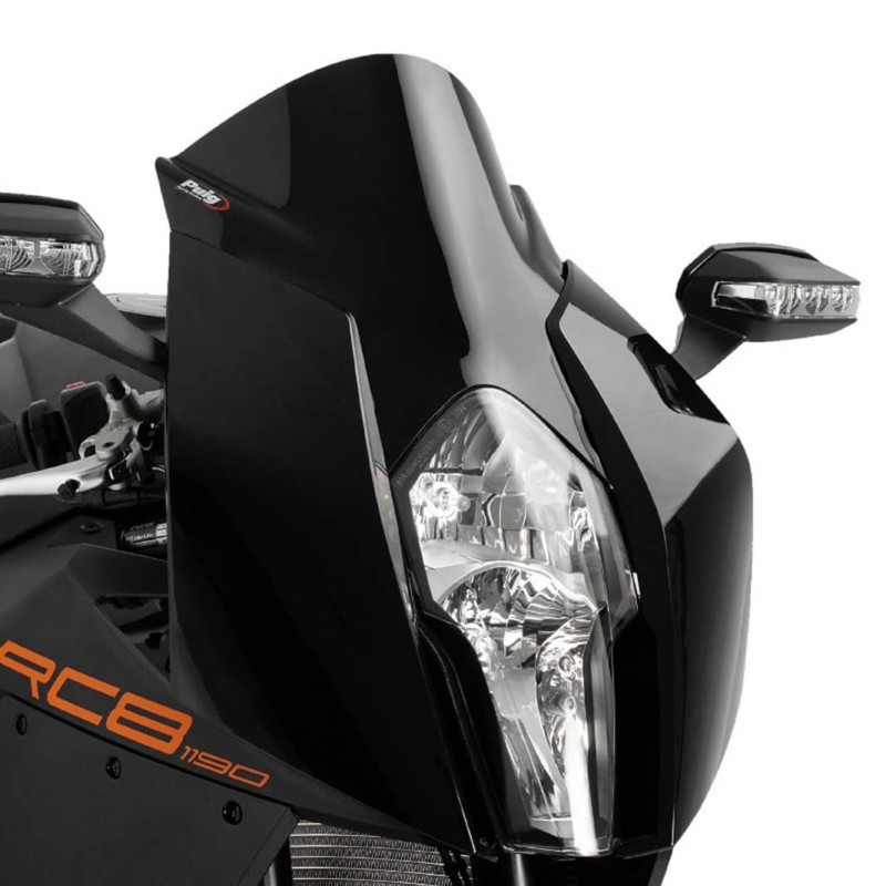 PUIG CUPOLINO Z-RACING PER KTM RC8 1190/R ANNO 08'-15' COLORE NERO.