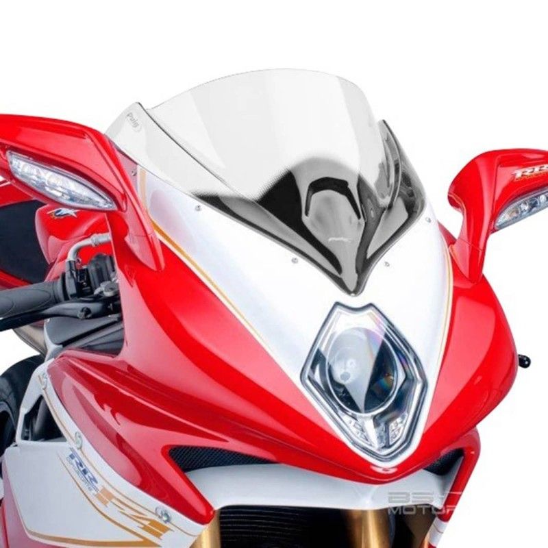 puig z racing windshield for mv agusta f4 rr 13 20 clear