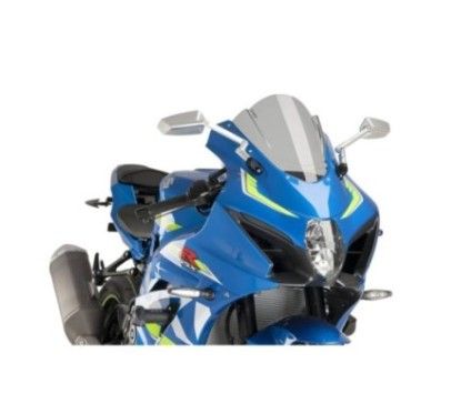 Pare-brise Puig Z Racing pour Suzuki GSX R1000 R 17/21, fume clair