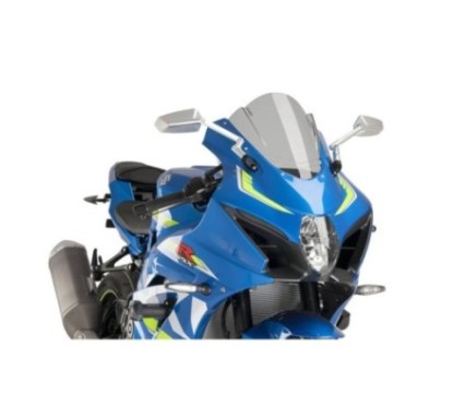 PUIG CUPOLINO Z-RACING PER SUZUKI GSX-R1000/R ANNO 17'-22' COLORE FUME CHIARO