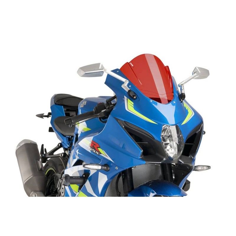 puig windshield z racing suzuki gsx r1000 r 17 21 red