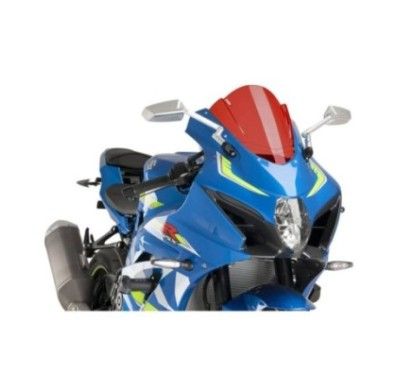 puig windshield z racing suzuki gsx r1000 r 17 21 red