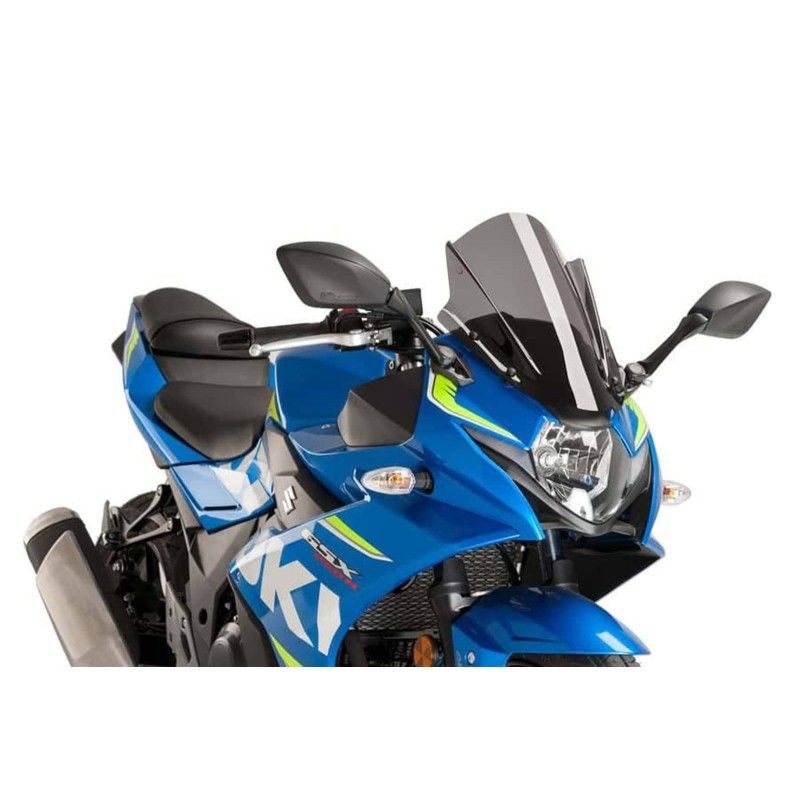 Puig Z Racing Windschutzscheibe fur Suzuki GSX R250 17 21 dunkel getont
