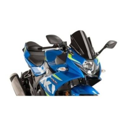 Puig Z Racing Windschutzscheibe fur Suzuki GSX R250 17 21 schwarz