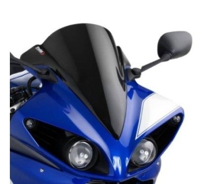 Pare-brise Puig Z Racing pour Yamaha YZF R1 09-14 noir