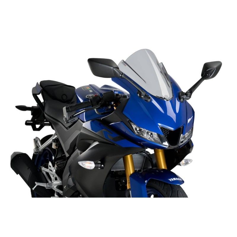 Puig Z Racing Windschutzscheibe fur Yamaha YZF R125 19 22 leicht getont