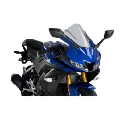 Puig Z Racing Windschutzscheibe fur Yamaha YZF R125 19 22 leicht getont