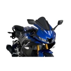 Puig Z Racing Windschutzscheibe fur Yamaha YZF R125 19 22 dunkel getont