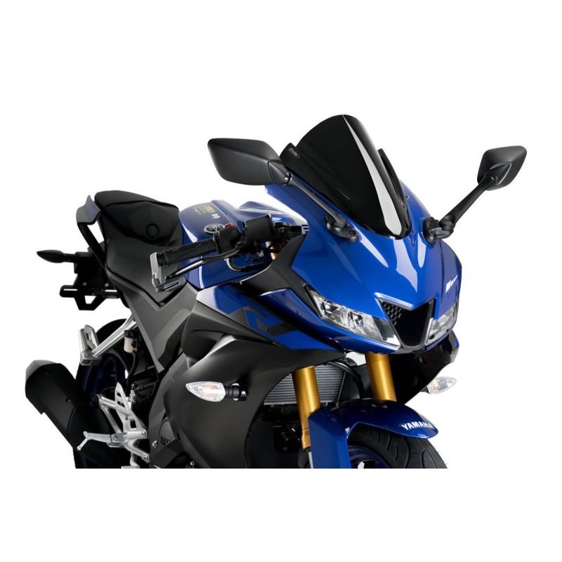 PARABRISAS PUIG Z-RACING YAMAHA YZF-R125 19-22 NEGRO