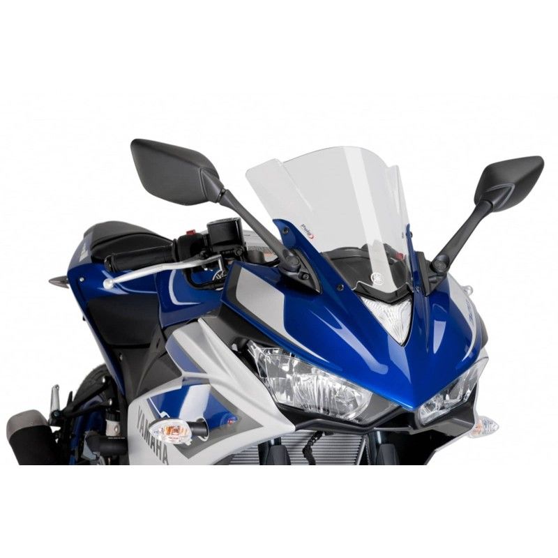 Parabrisas Puig Z Racing para Yamaha YZF R3 15-18 transparente
