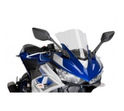 puig cupolino z racing per yamaha yzf r3 15 18 trasparente