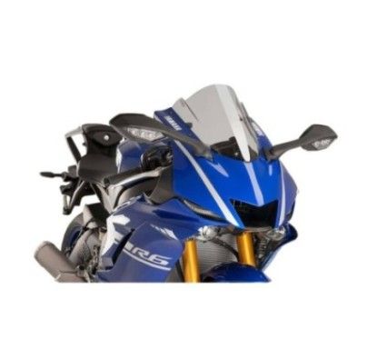 puig cupolino z racing per yamaha yzf r6 17 20 fume chiaro