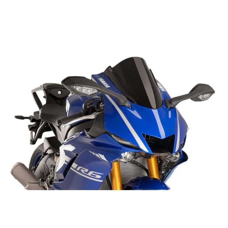 puig z racing screen for yamaha yzf r6 17 20 black