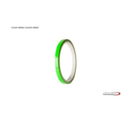 puig adesivi cerchi verde senza applicatore kit 2 ruote dimensioni 7x6 mm gomme 16 18 cod 2568v