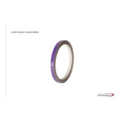 AUTOCOLLANTS JANTES VIOLET PUIG - Sans applicateur, kit 2 roues - Dimensions : 7x6 mm - Pneus 16-18 - COD. 2568L