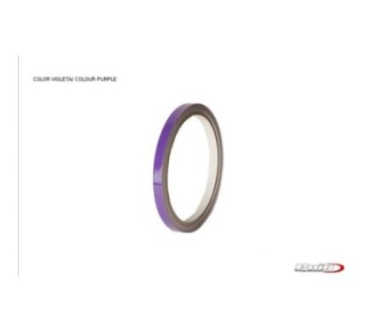 puig purple rim stickers without applicator kit 2 wheels size 7x6 mm tires 16 18 cod 2568l