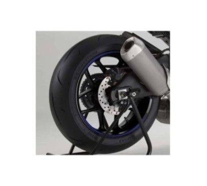 Puig Premium Felgenaufkleber Blau Fluo Kit mit 8 Klebestreifen schutzt das Motorrad vor Kratzern und UV-Strahlen Cod. 8431a