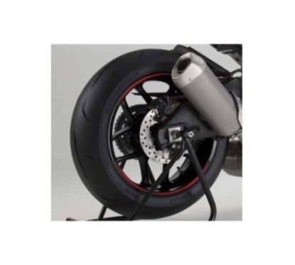 puig premium rim stickers red fluo kit with 8 adhesive strips protects the motorcycle from scratches and UV rays cod 8431r