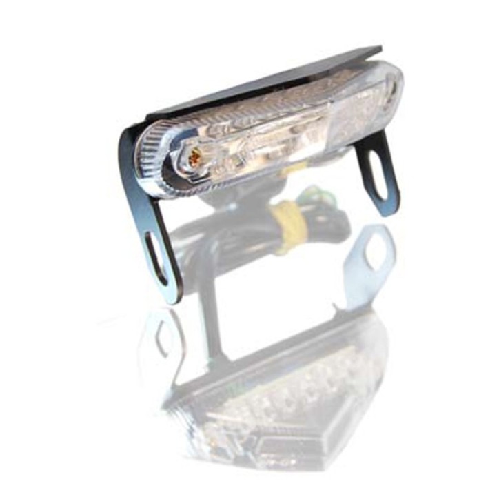 RACINGBIKE LUZ DE FRENO LED CON SOPORTE - Este producto tiene la funciOn de luz de posiciOn, luz de freno y luz de matrIcula -