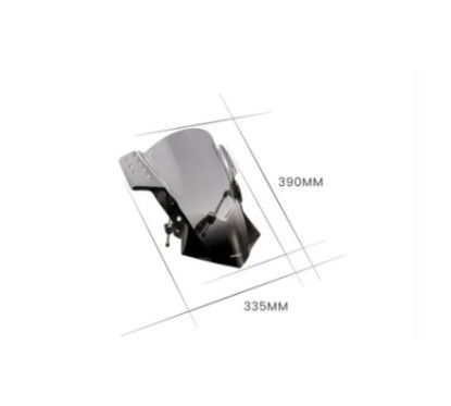 Pare-brise universel Puig modele Rafale pour Yamaha MT 01 05 12