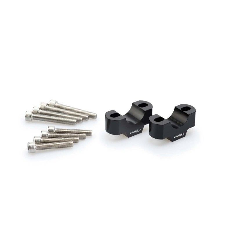rehausseurs Puig pour guidon Yamaha MT 125 2020/25 noir 3740N