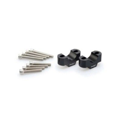 Elevadores Puig para manillar Aprilia Tuareg 22 25 negro 3740N