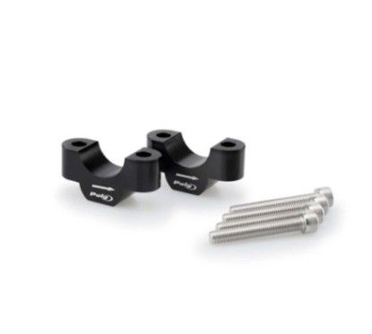 puig risers per manubri per bmw r1200 gs 13 16 nero 20308n