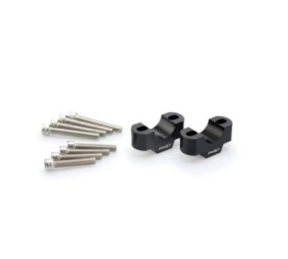 PUIG RISERS PER MANUBRI BMW R1200 GS 04-06 NOIR