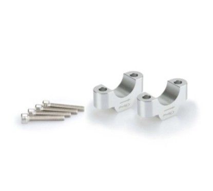 puig risers for handlebars bmw r1200 gs 08 12 silver 20308p