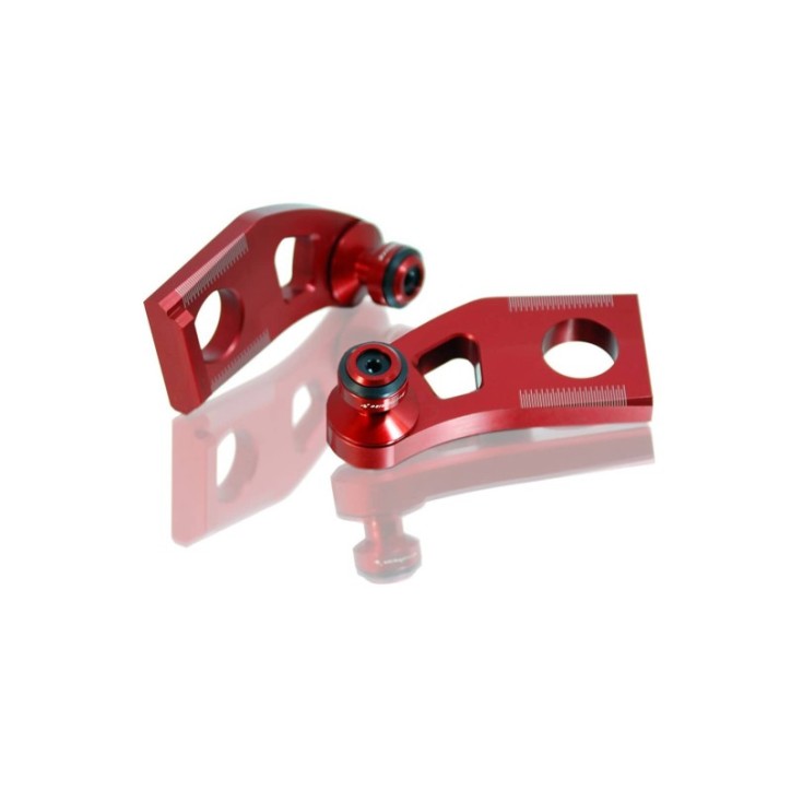 RACINGBIKE BELT ADJUSTER YAMAHA T-MAX 530 12-16 RED