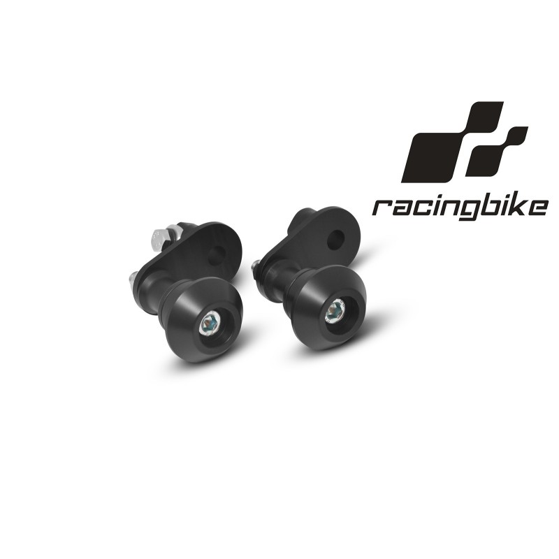 Patins de cadre de velo de course Mod Race pour Kawasaki Ninja 400 18-25, noir